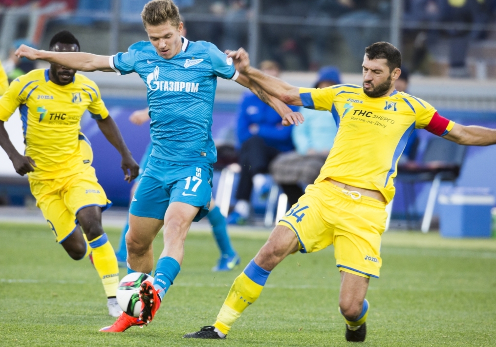 РОСГОССТРАХ Чемпионат России, 2015/16, «Зенит» — «Ростов»