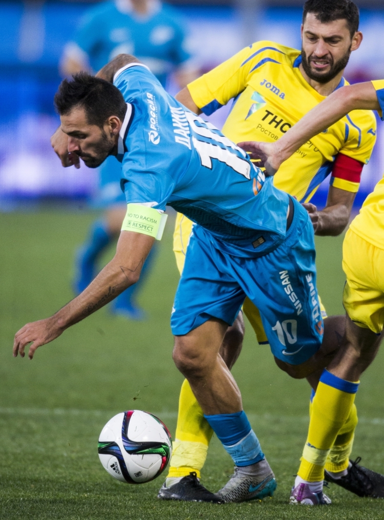 РОСГОССТРАХ Чемпионат России, 2015/16, «Зенит» — «Ростов»