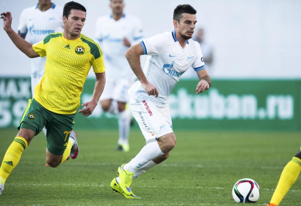 РОСГОССТРАХ-Чемпионат России 2015/16, «Кубань» — «Зенит»