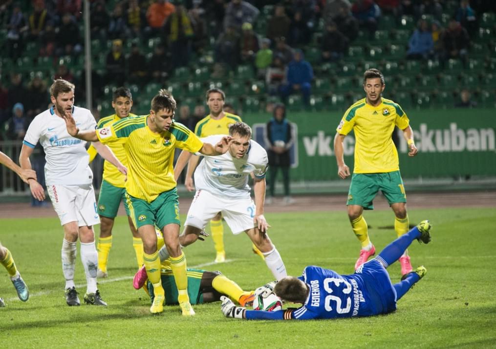 РОСГОССТРАХ Чемпионат России 2015/16, «Кубань» — «Зенит»