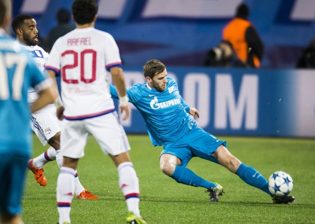 Лига Чемпионов УЕФА 2015/16, «Зенит» — «Лион»