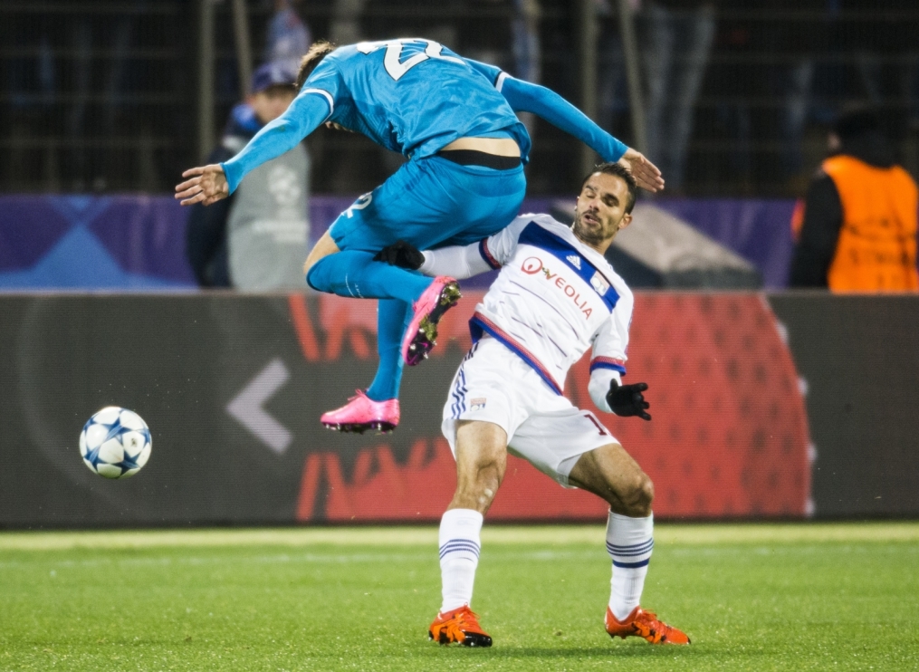 Лига Чемпионов УЕФА 2015/16, «Зенит» — «Лион»