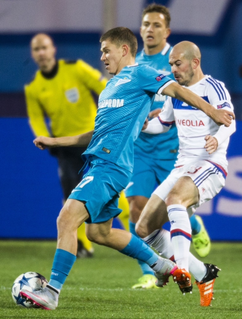 Лига Чемпионов УЕФА 2015/16, «Зенит» — «Лион»
