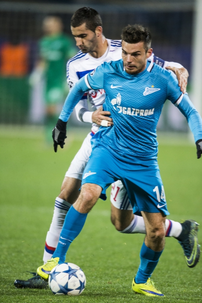 Лига Чемпионов УЕФА 2015/16, «Зенит» — «Лион»