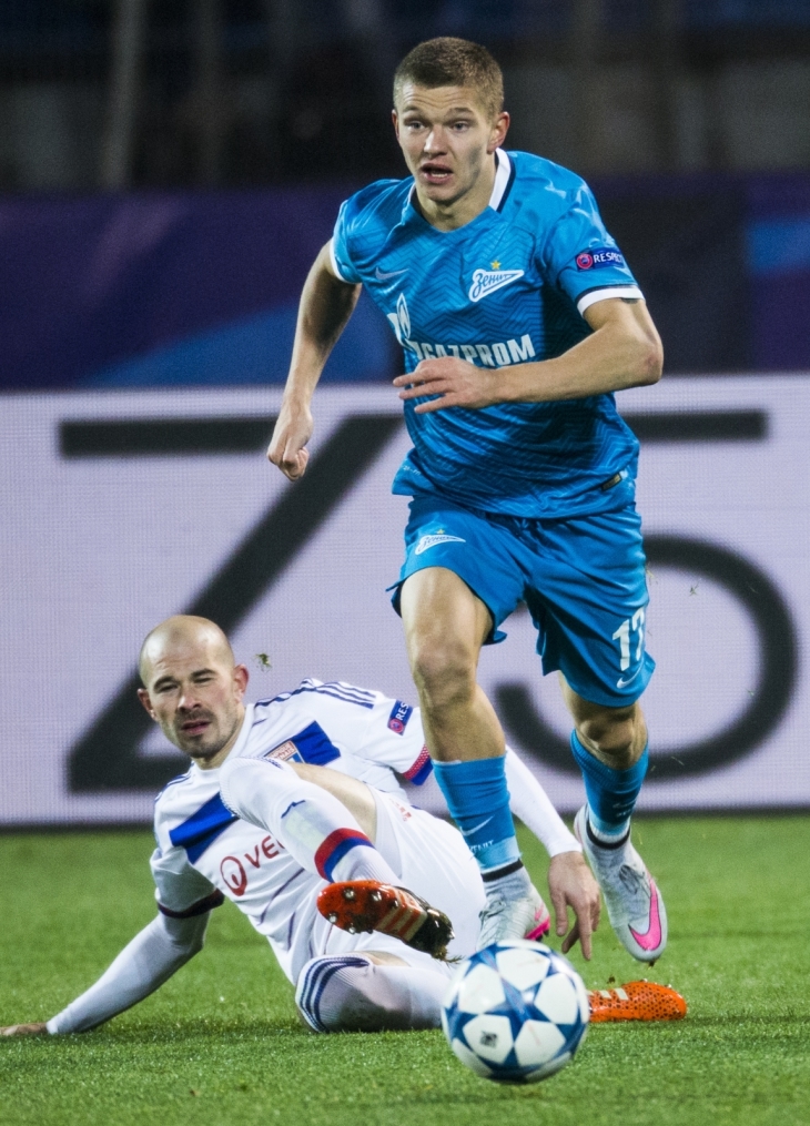 Лига Чемпионов УЕФА 2015/16, «Зенит» — «Лион»