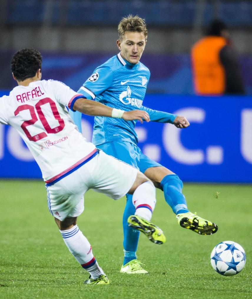 Лига Чемпионов УЕФА 2015/16, «Зенит» — «Лион»