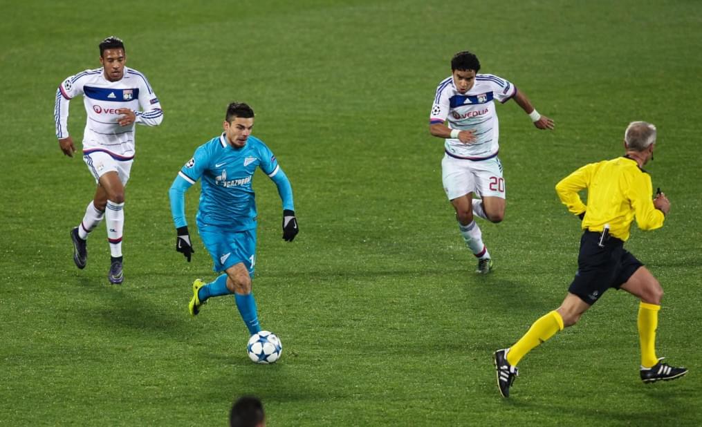 Лига Чемпионов УЕФА 2015/16, «Зенит» — «Лион»