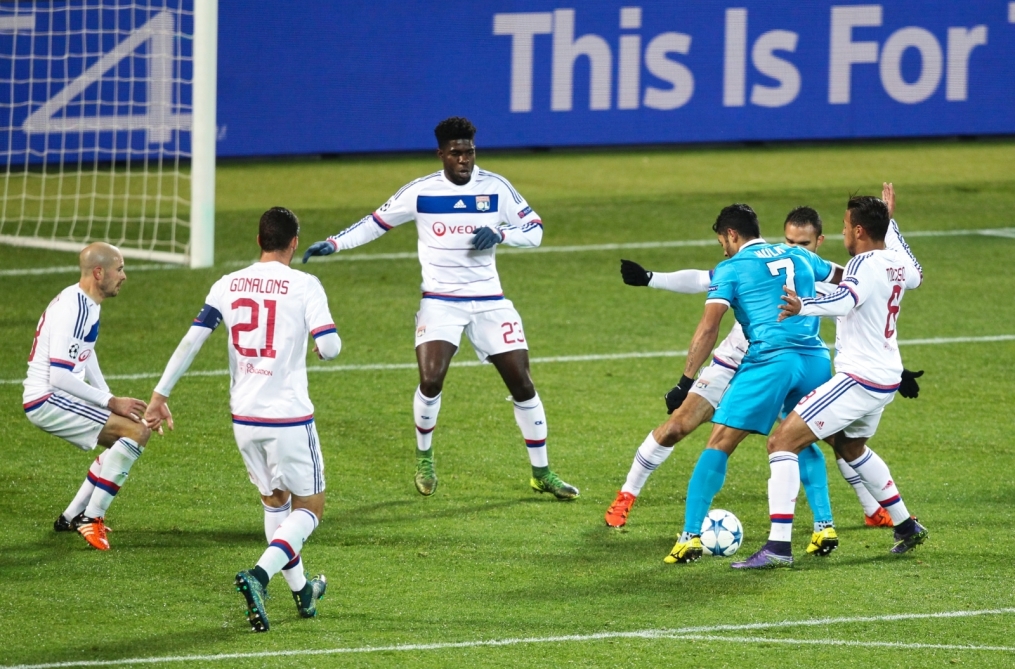 Лига Чемпионов УЕФА 2015/16, «Зенит» — «Лион»