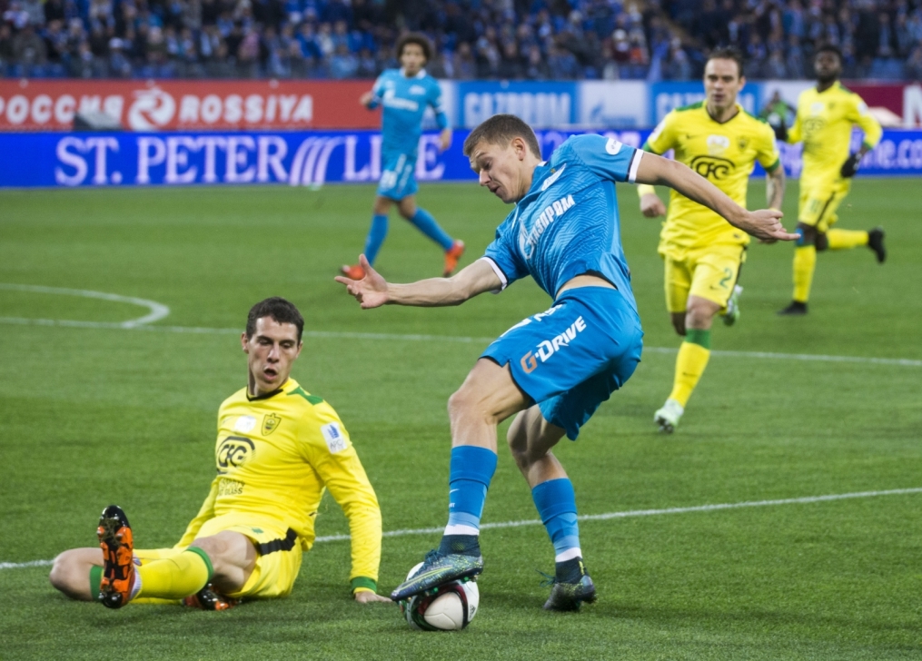 РОСГОССТРАХ-Чемпионат России 2015/16, «Зенит» — «Анжи»