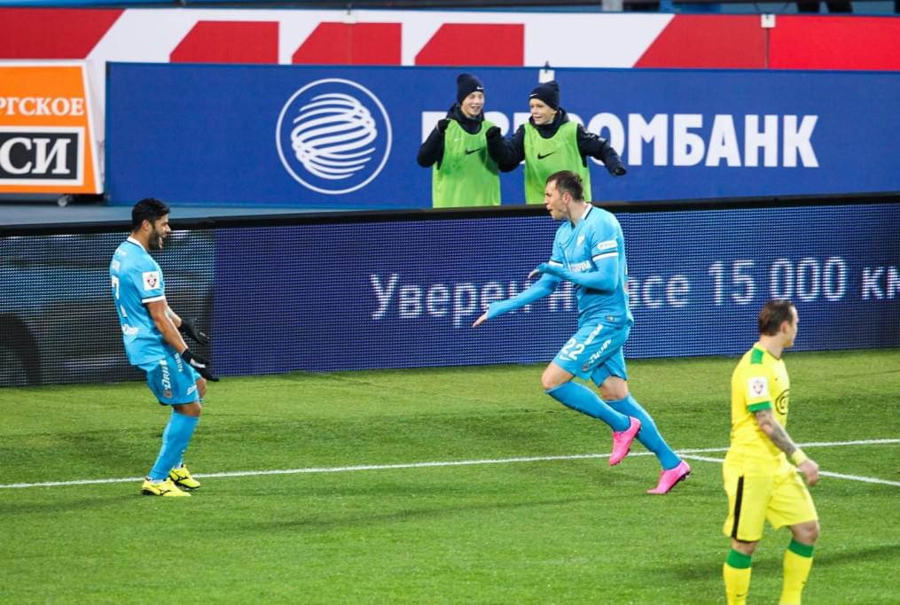 РОСГОССТРАХ-Чемпионат России 2015/16, «Зенит» — «Анжи»