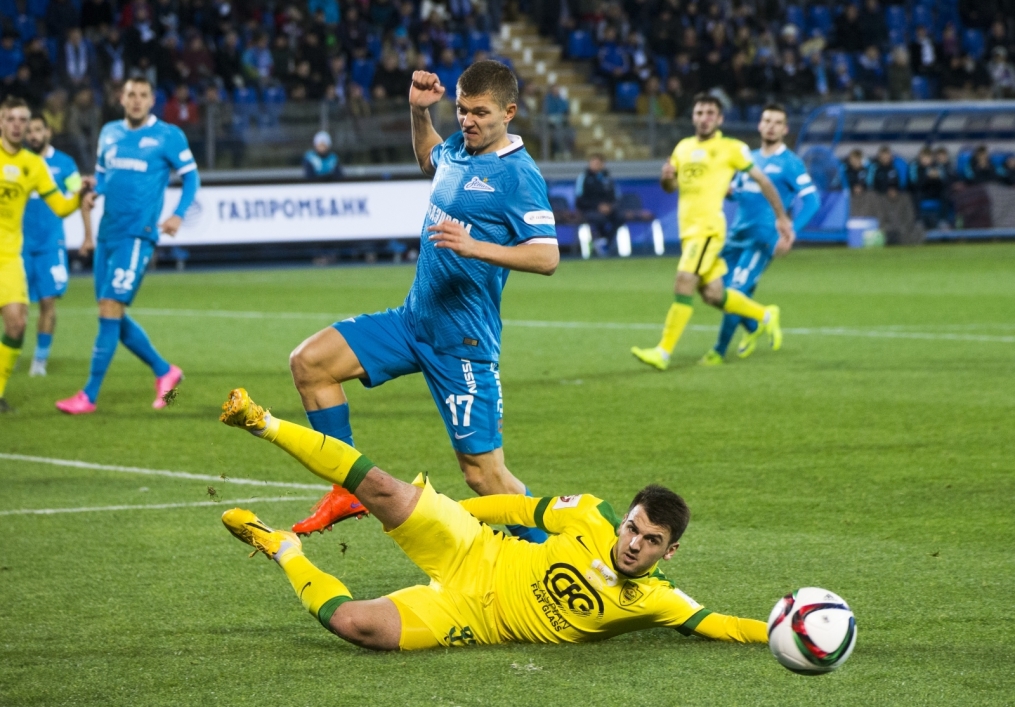 РОСГОССТРАХ-Чемпионат России 2015/16, «Зенит» — «Анжи»