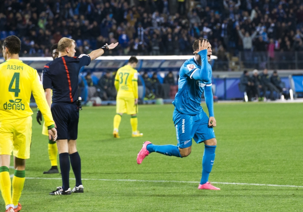 РОСГОССТРАХ-Чемпионат России 2015/16, «Зенит» — «Анжи»