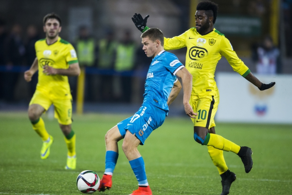 РОСГОССТРАХ-Чемпионат России 2015/16, «Зенит» — «Анжи»