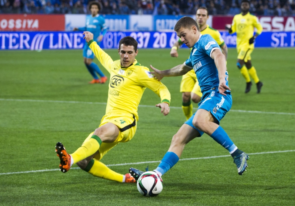 РОСГОССТРАХ-Чемпионат России 2015/16, «Зенит» — «Анжи»