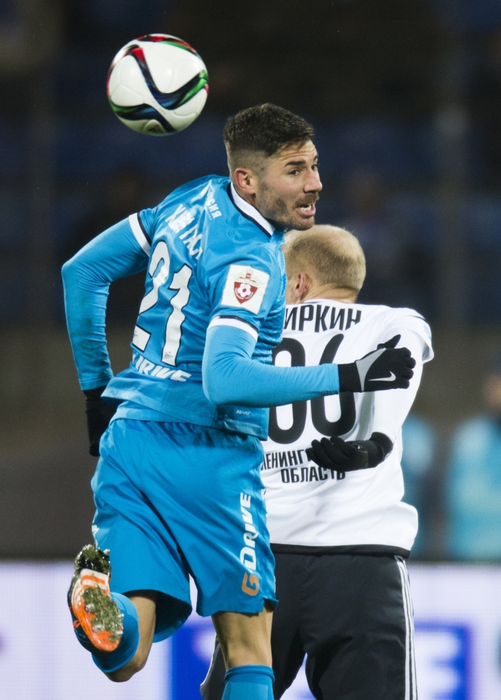 Кубок России, 1/8 финала, «Зенит» — «Тосно»