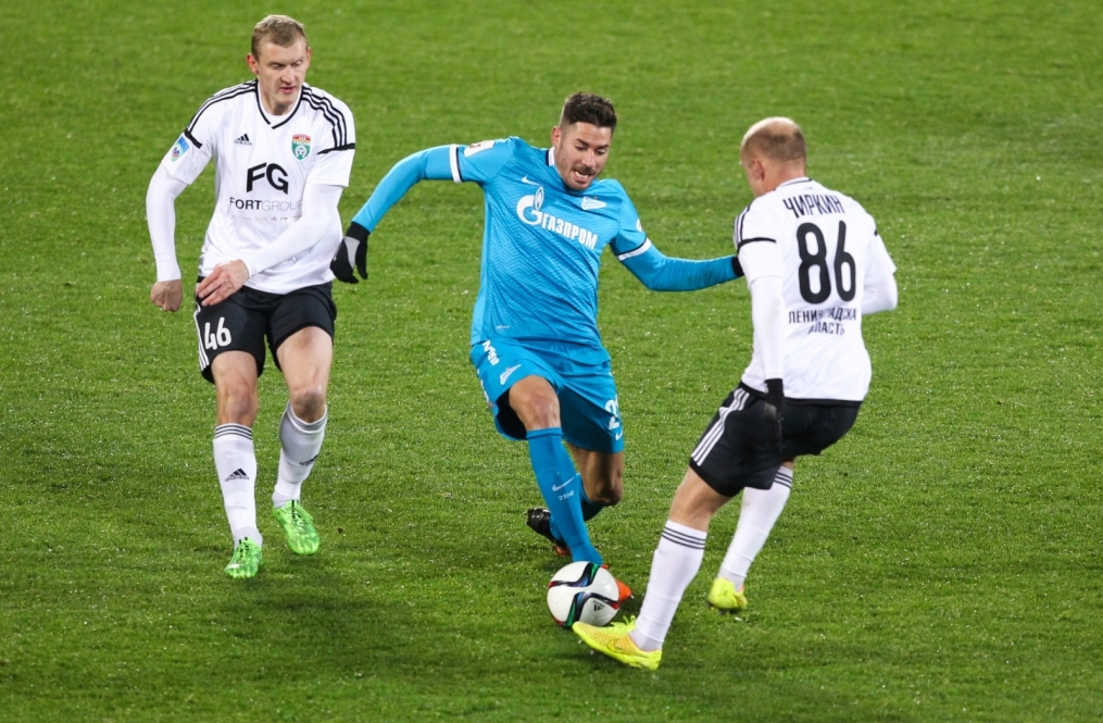 Кубок России, 1/8 финала, «Зенит» — «Тосно»