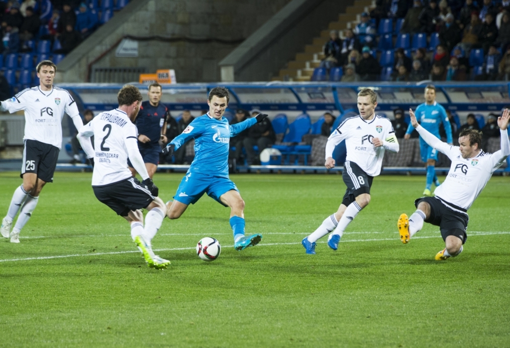 Кубок России, 1/8 финала, «Зенит» — «Тосно»