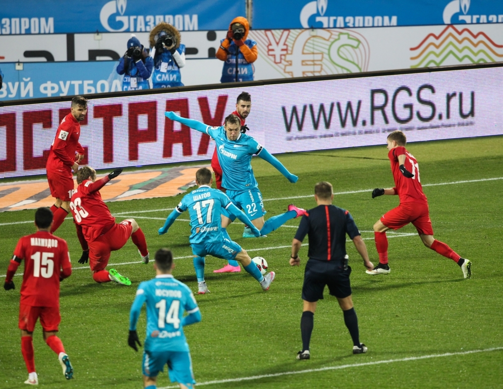 РОСГОССТРАХ-Чемпионат России 2015/16,  «Зенит» — «Мордовия»