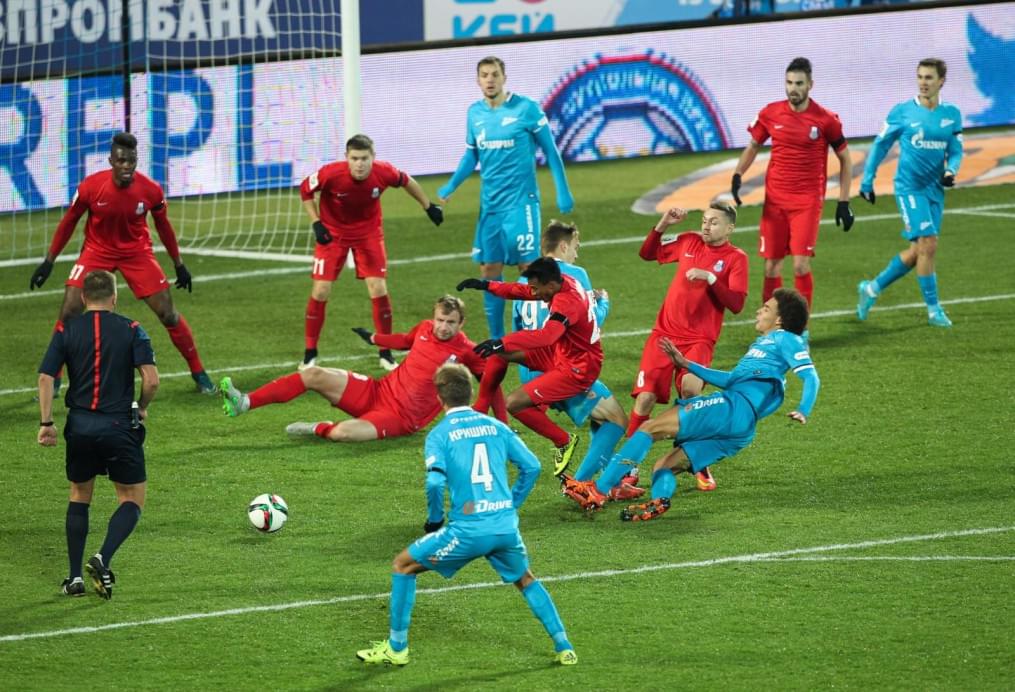 РОСГОССТРАХ-Чемпионат России 2015/16,  «Зенит» — «Мордовия»