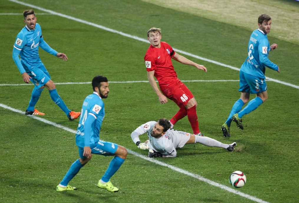 РОСГОССТРАХ-Чемпионат России 2015/16,  «Зенит» — «Мордовия»