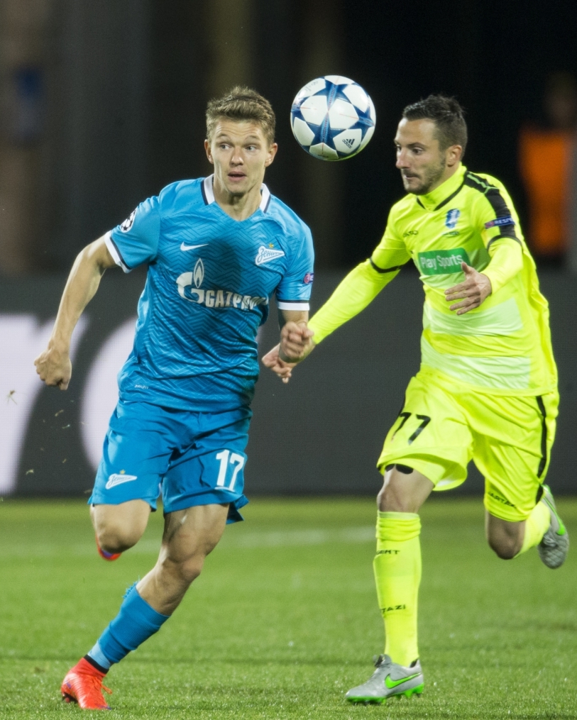 Лига Чемпионов УЕФА 2015/16, «Зенит» — «Гент»