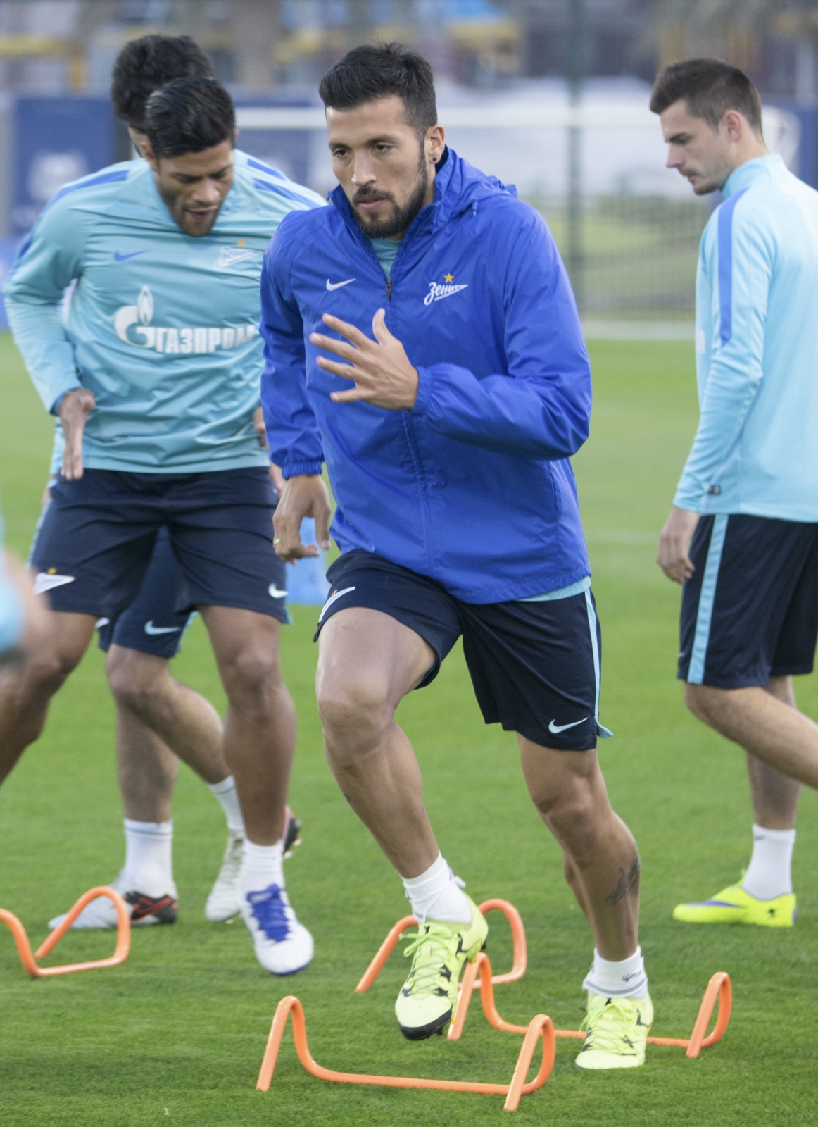 «Газпром»-тренировочные сборы в Дохе: 16 января, вечерняя тренировка