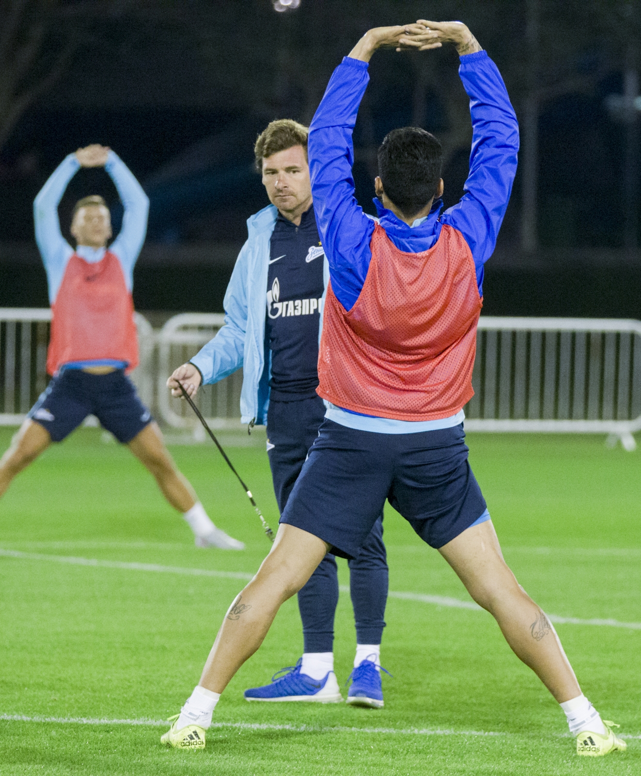 «Газпром»-тренировочные сборы в Дохе: 16 января, вечерняя тренировка