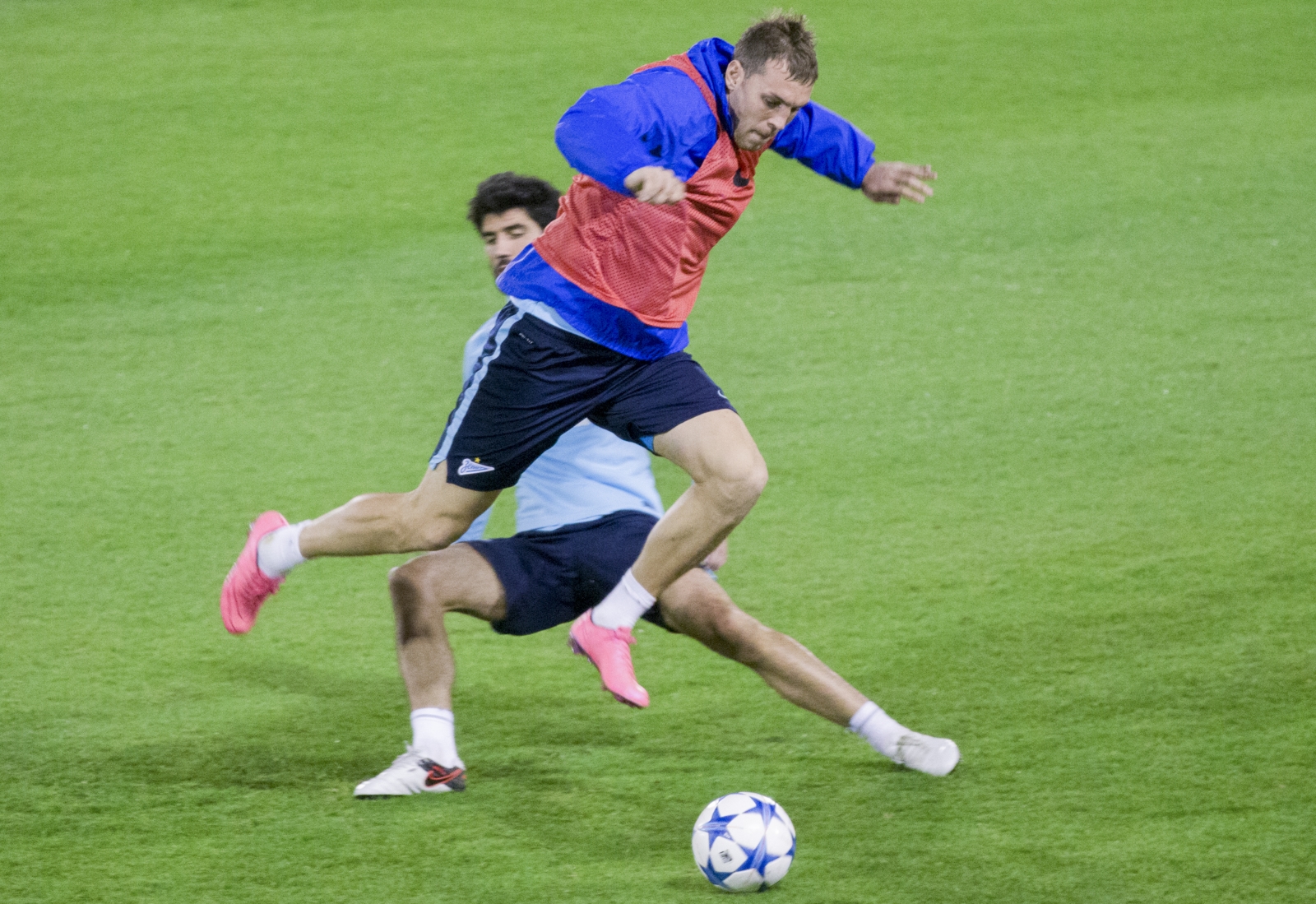 «Газпром»-тренировочные сборы в Дохе: 16 января, вечерняя тренировка