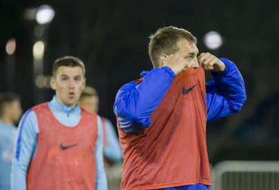 «Газпром»-тренировочные сборы в Дохе: 16 января, вечерняя тренировка