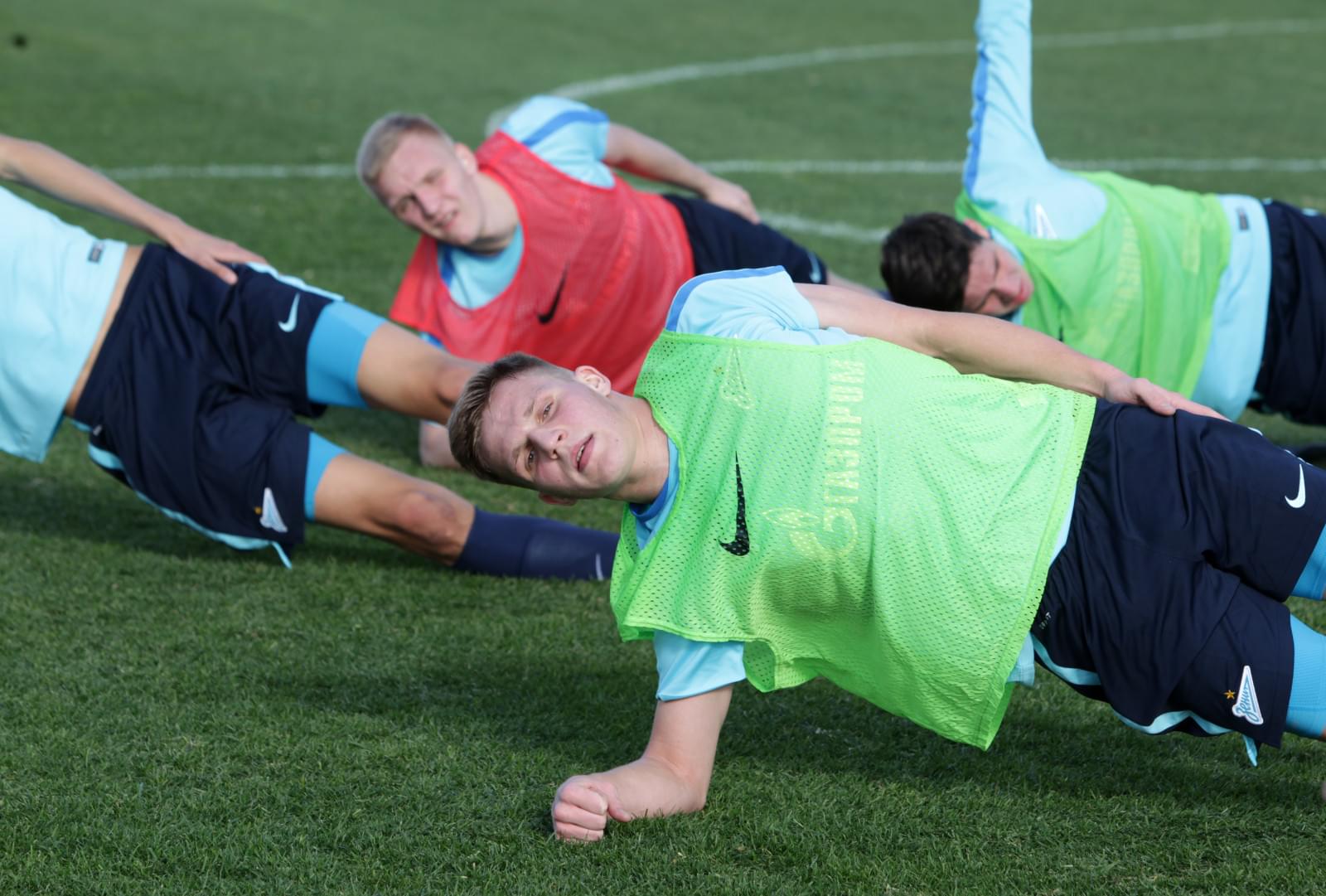 Первая тренировка «Зенита»-м на сборе в Испании