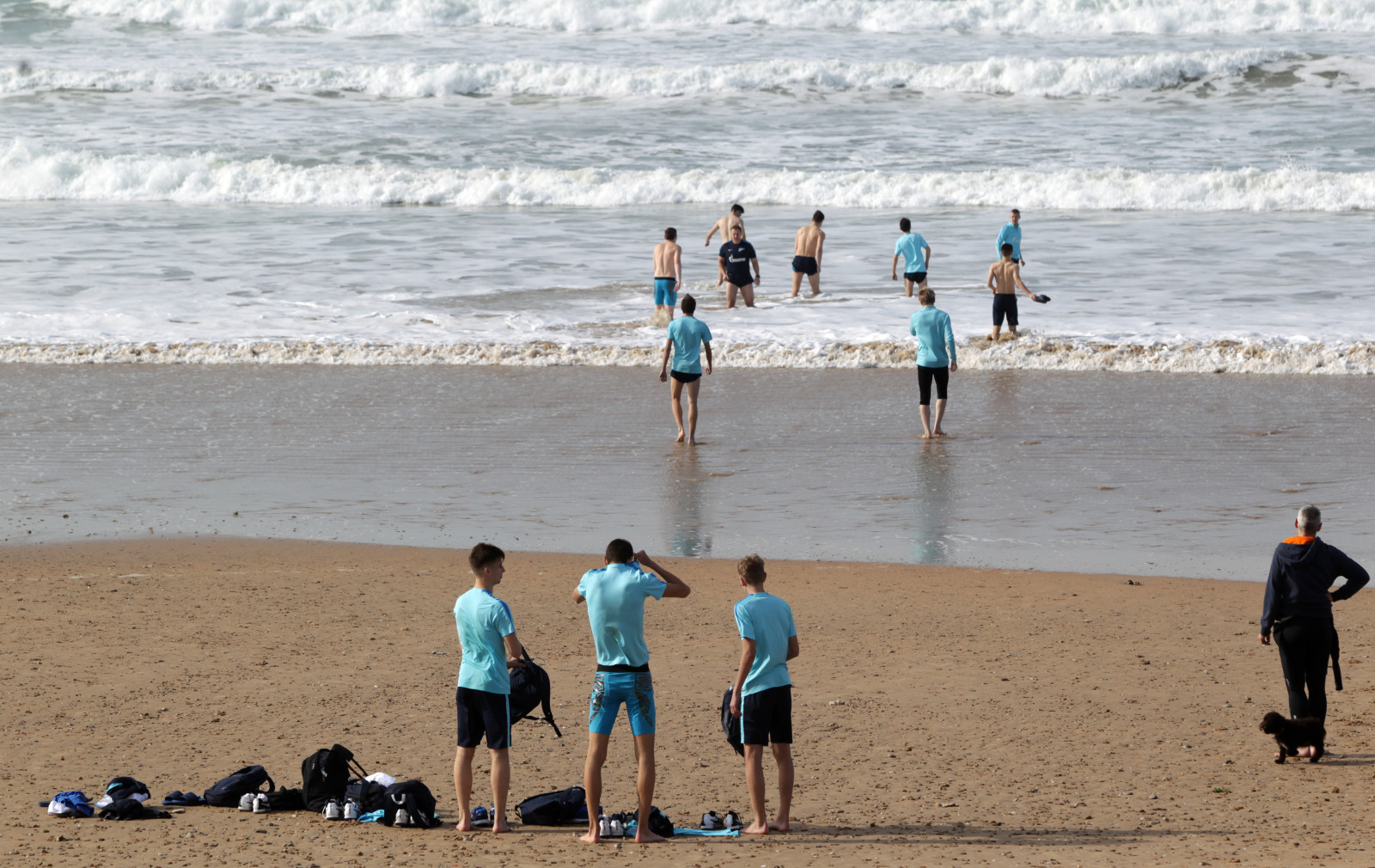 Первая тренировка «Зенита»-м на сборе в Испании