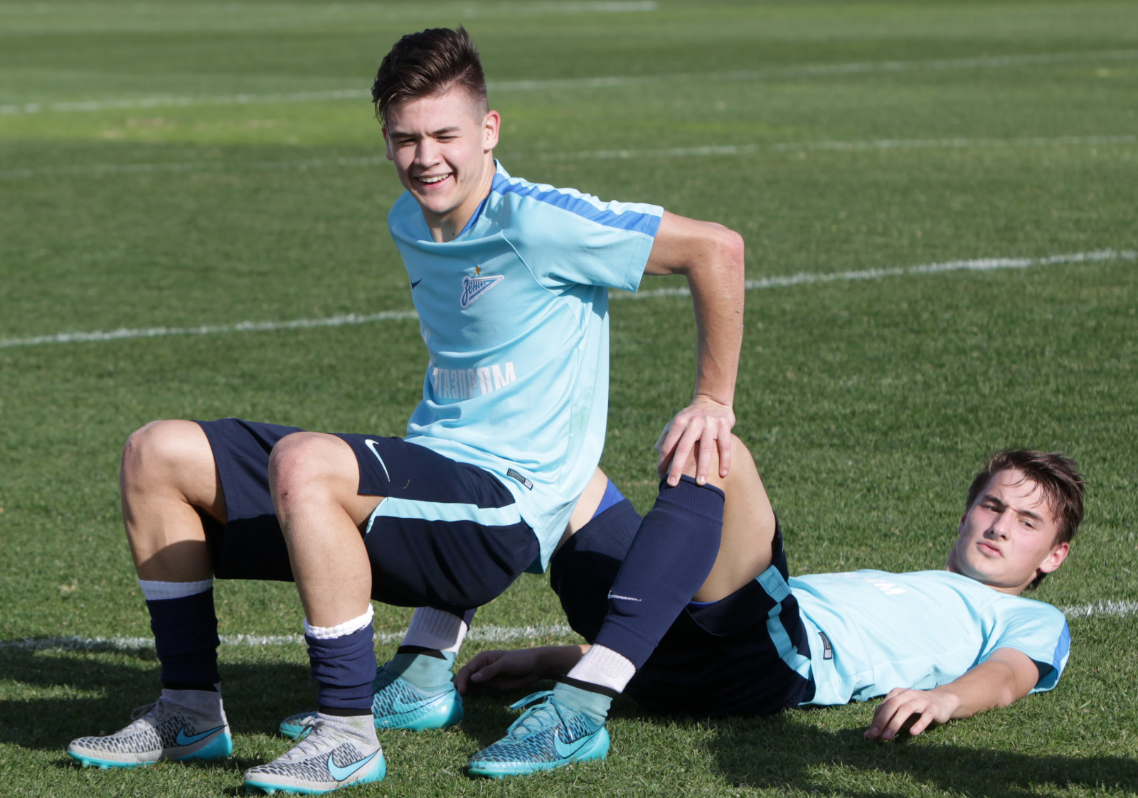 Первая тренировка «Зенита»-м на сборе в Испании