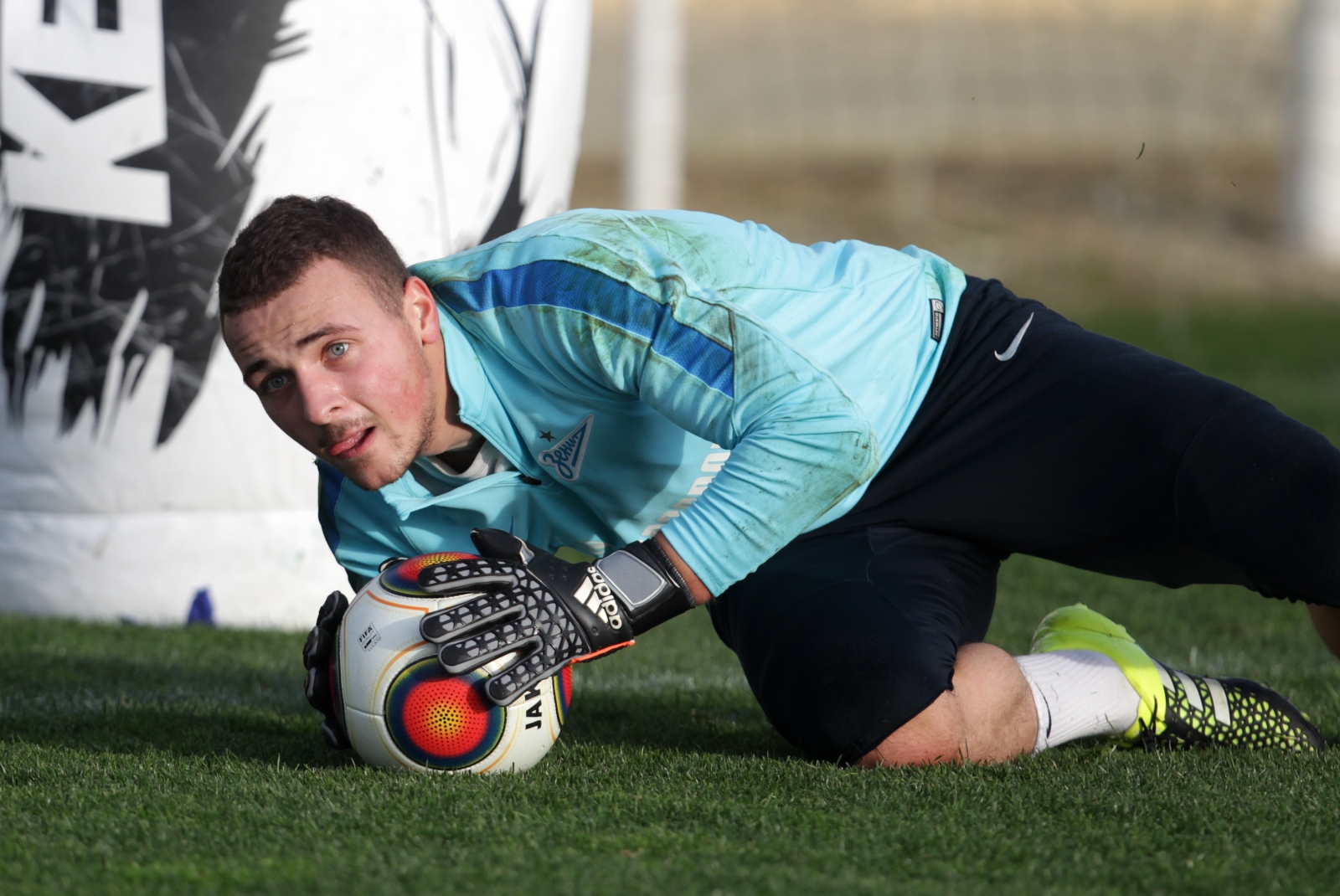 Тренировка «Зенита»-2 в Кадисе 25 января 2016 года