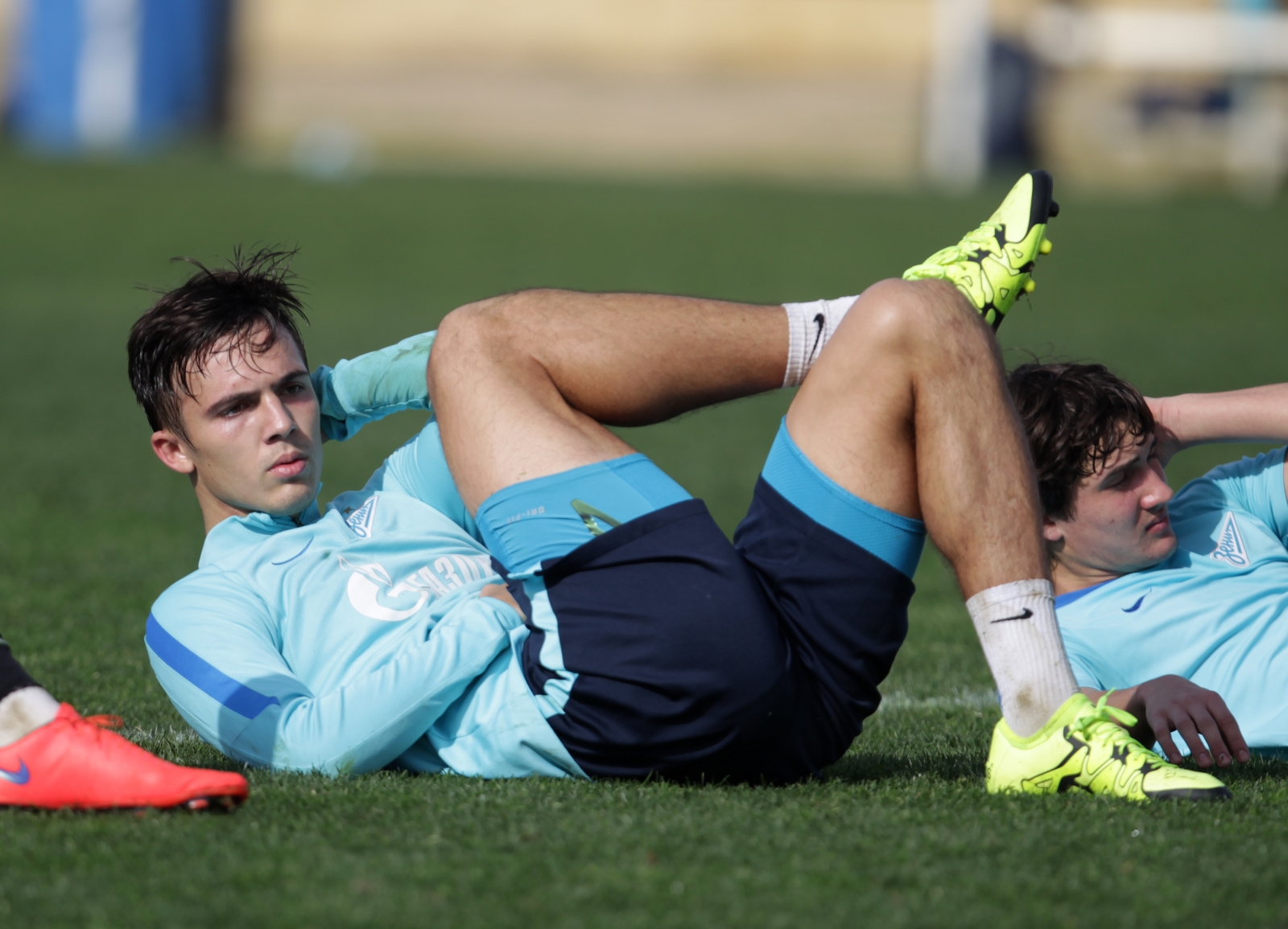 Тренировка «Зенита»-2 в Кадисе 25 января 2016 года