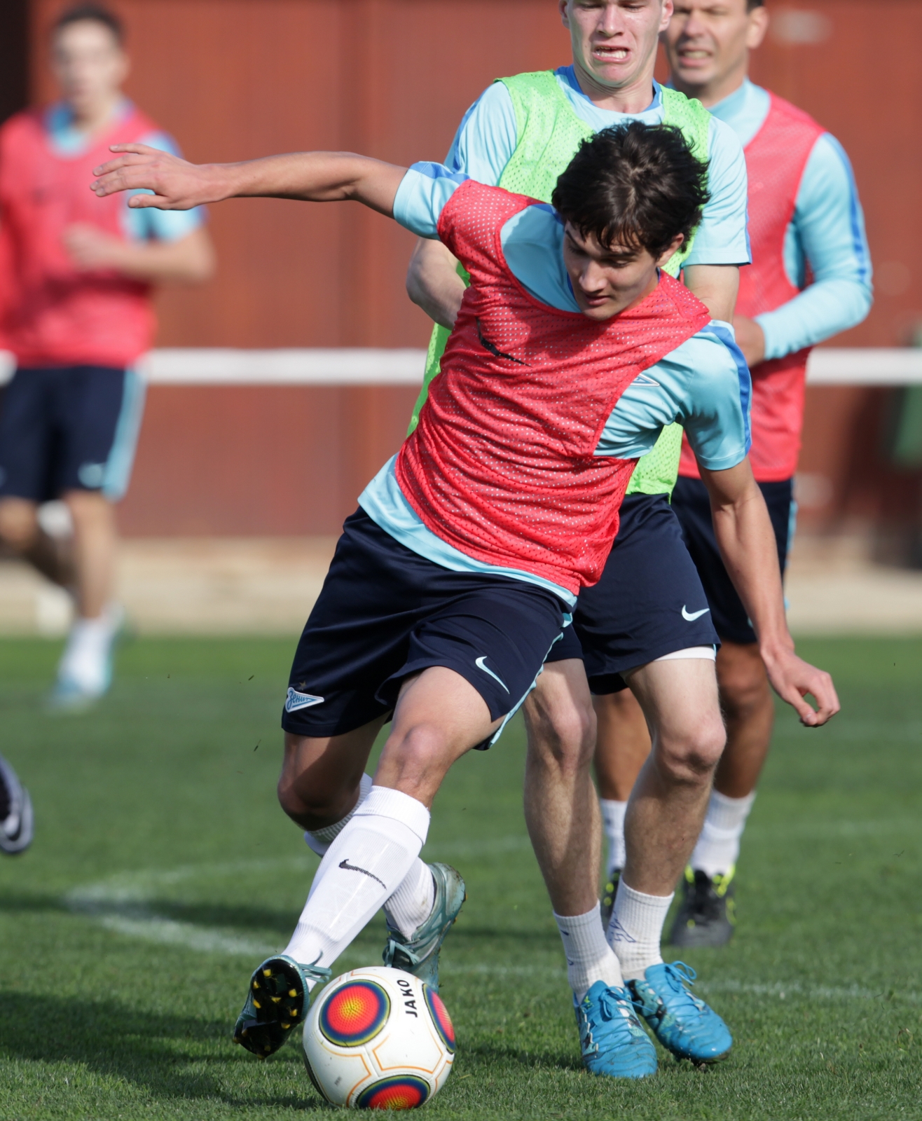 Тренировка «Зенита»-2 в Кадисе 25 января 2016 года