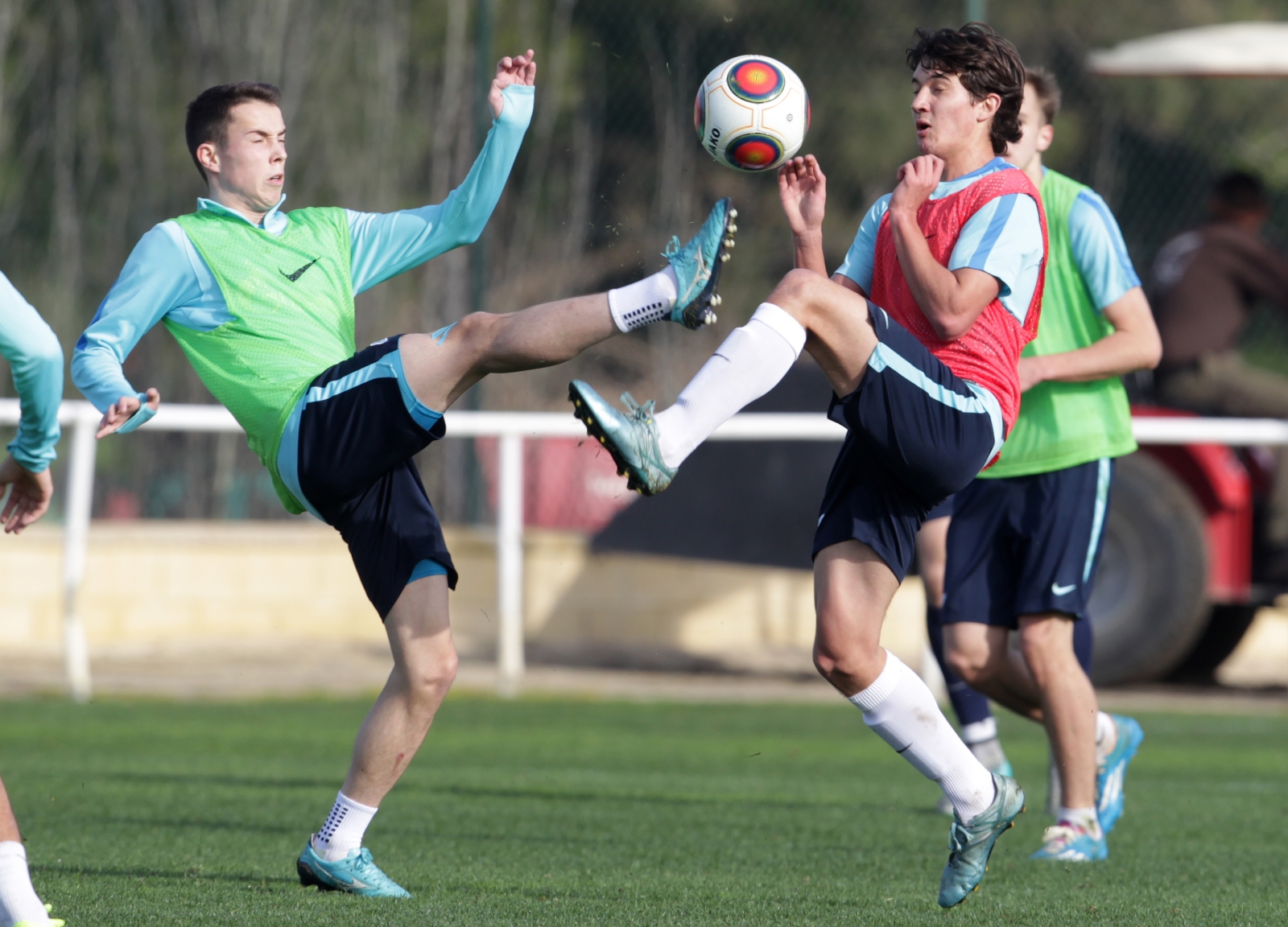 Тренировка «Зенита»-2 в Кадисе 25 января 2016 года