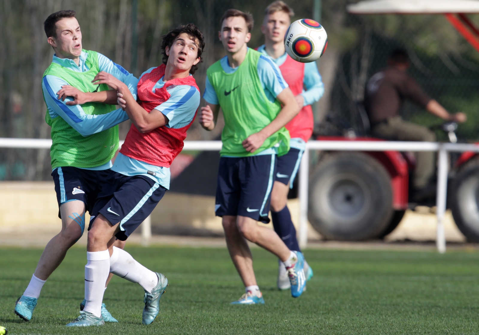 Тренировка «Зенита»-2 в Кадисе 25 января 2016 года