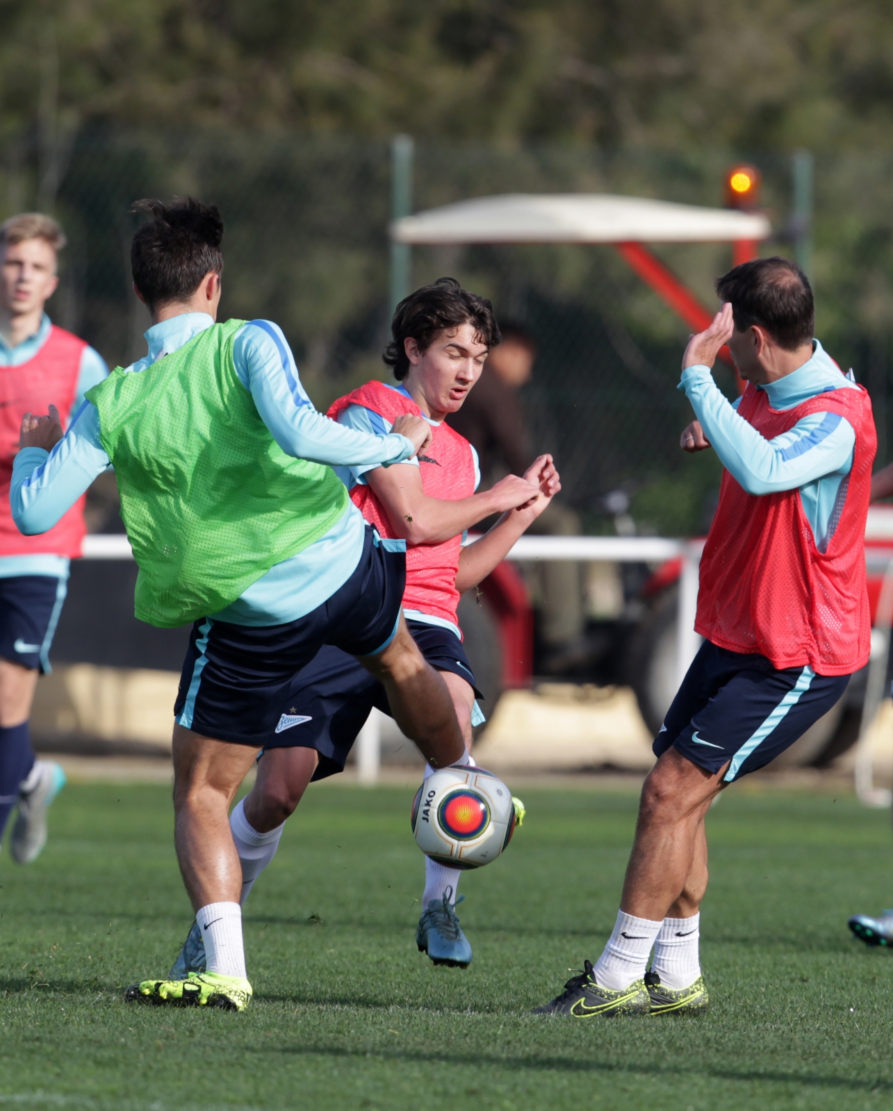 Тренировка «Зенита»-2 в Кадисе 25 января 2016 года