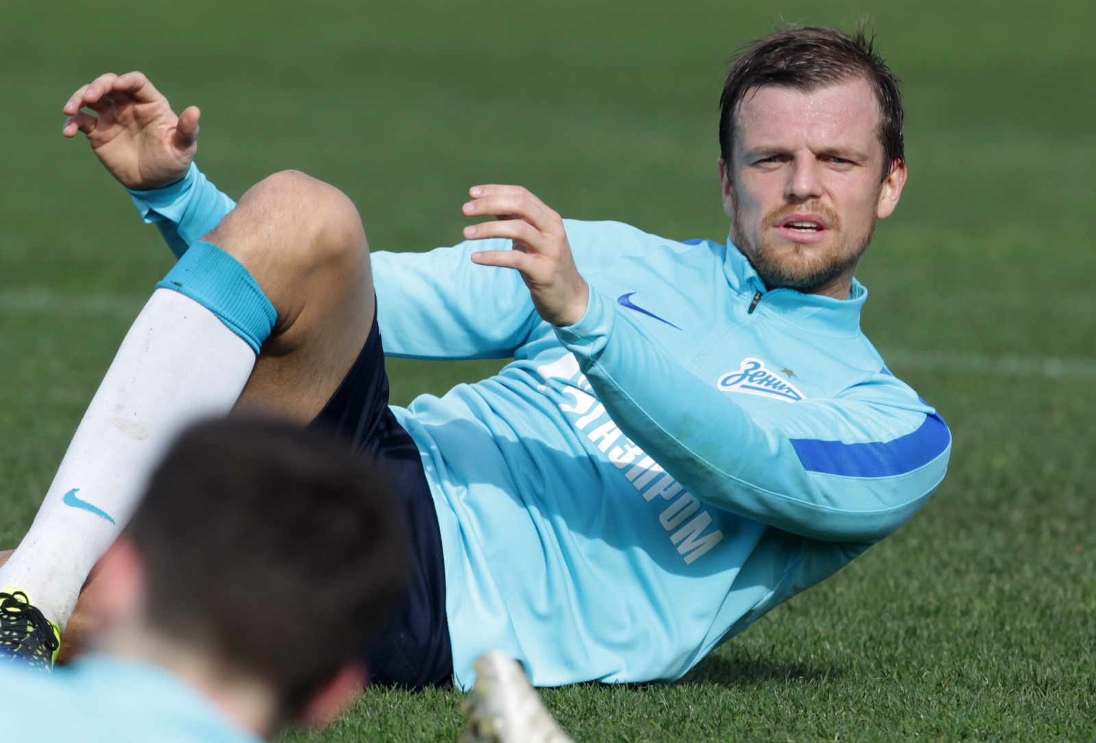 Тренировка «Зенита»-2 в Кадисе 25 января 2016 года