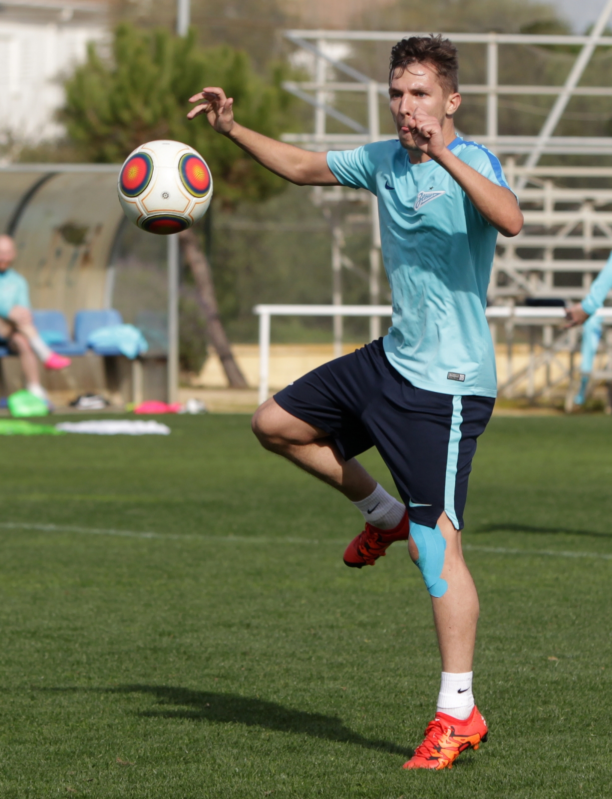 Тренировка «Зенита»-2 в Кадисе 25 января 2016 года