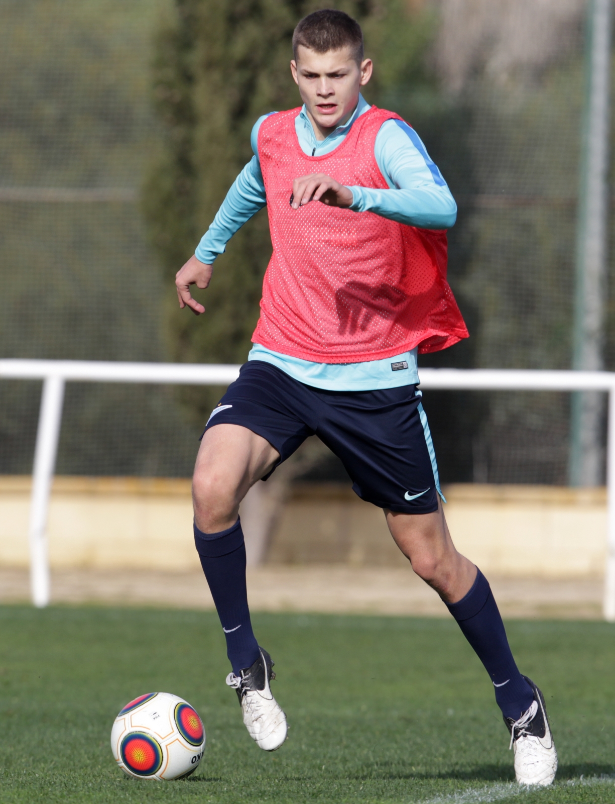 Тренировка «Зенита»-2 в Кадисе 25 января 2016 года