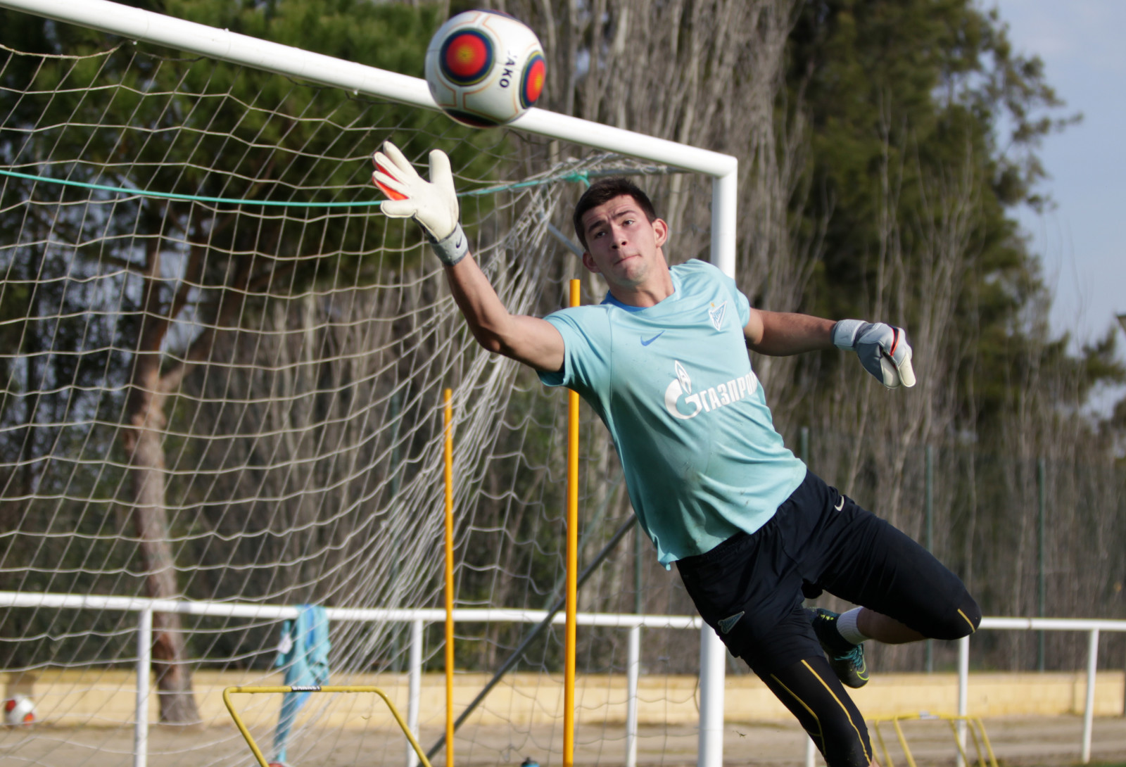 Тренировка «Зенита»-2 в Кадисе 25 января 2016 года