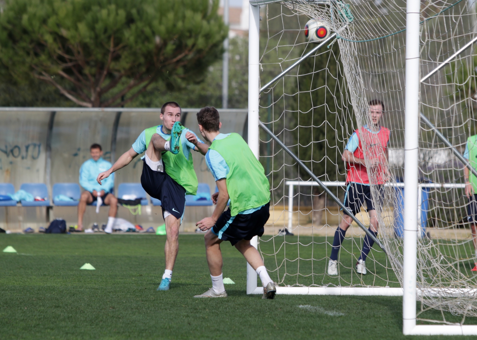 Тренировка «Зенита»-2 в Кадисе 25 января 2016 года