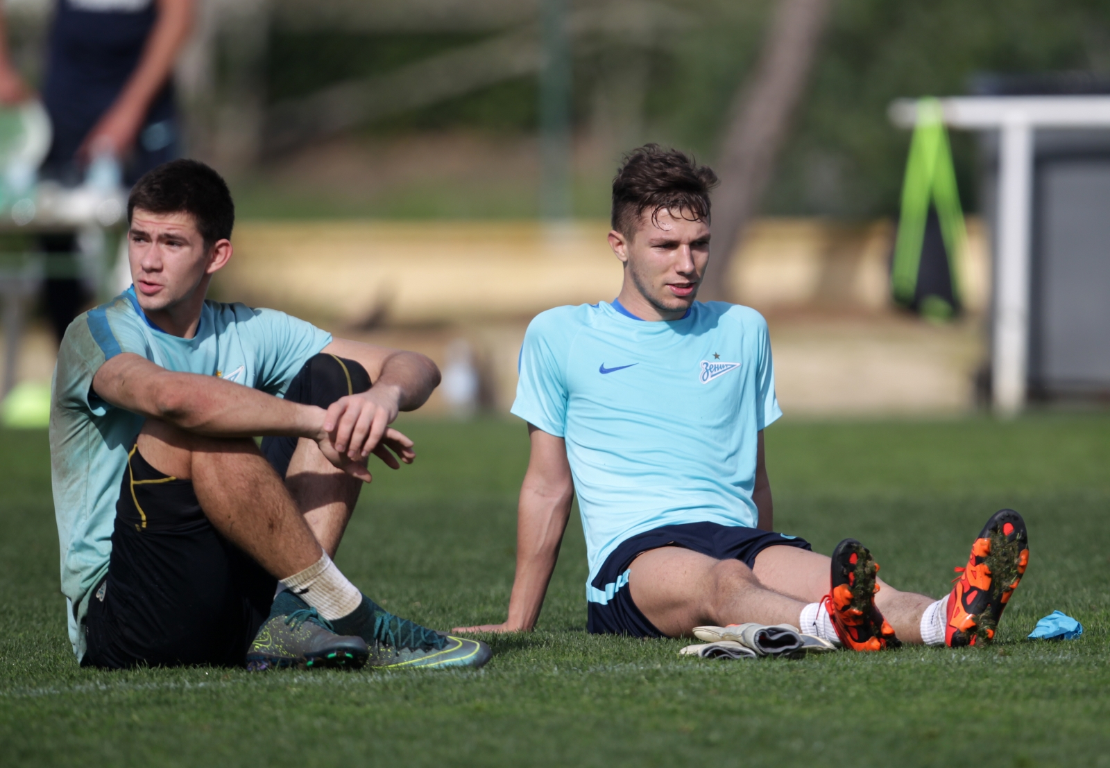 Тренировка «Зенита»-2 в Кадисе 25 января 2016 года