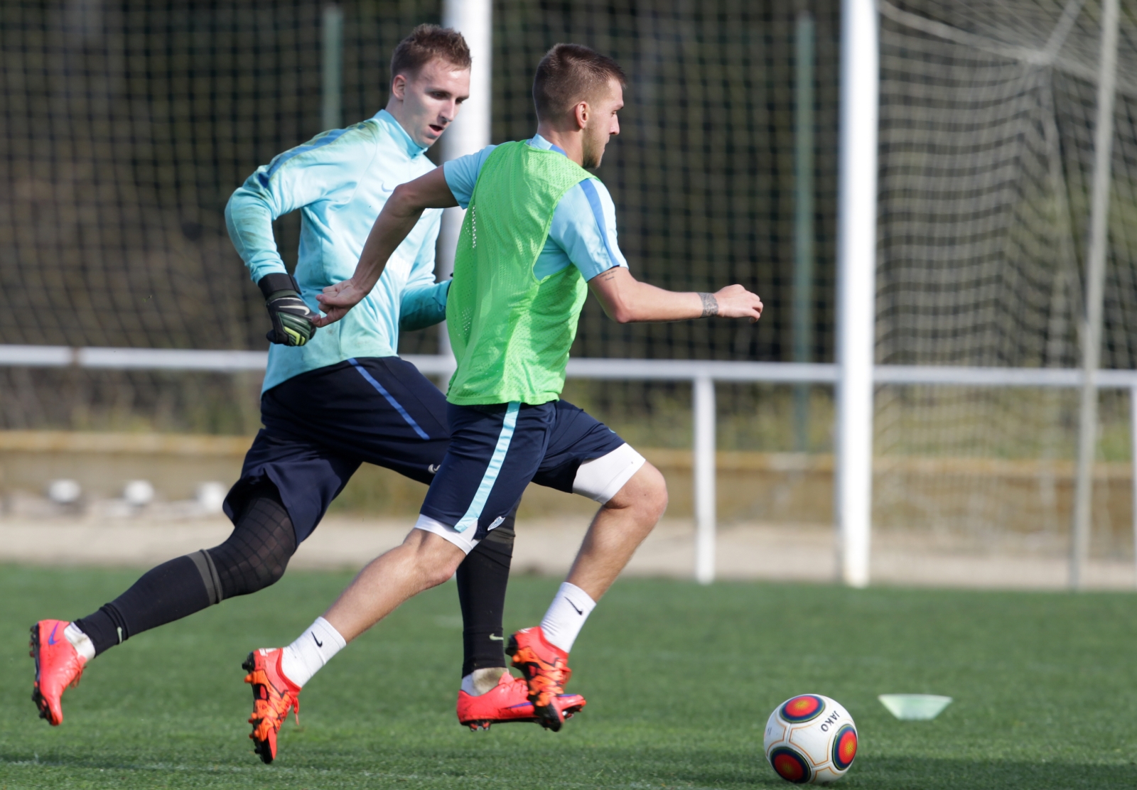 Тренировка «Зенита»-2 в Кадисе 25 января 2016 года