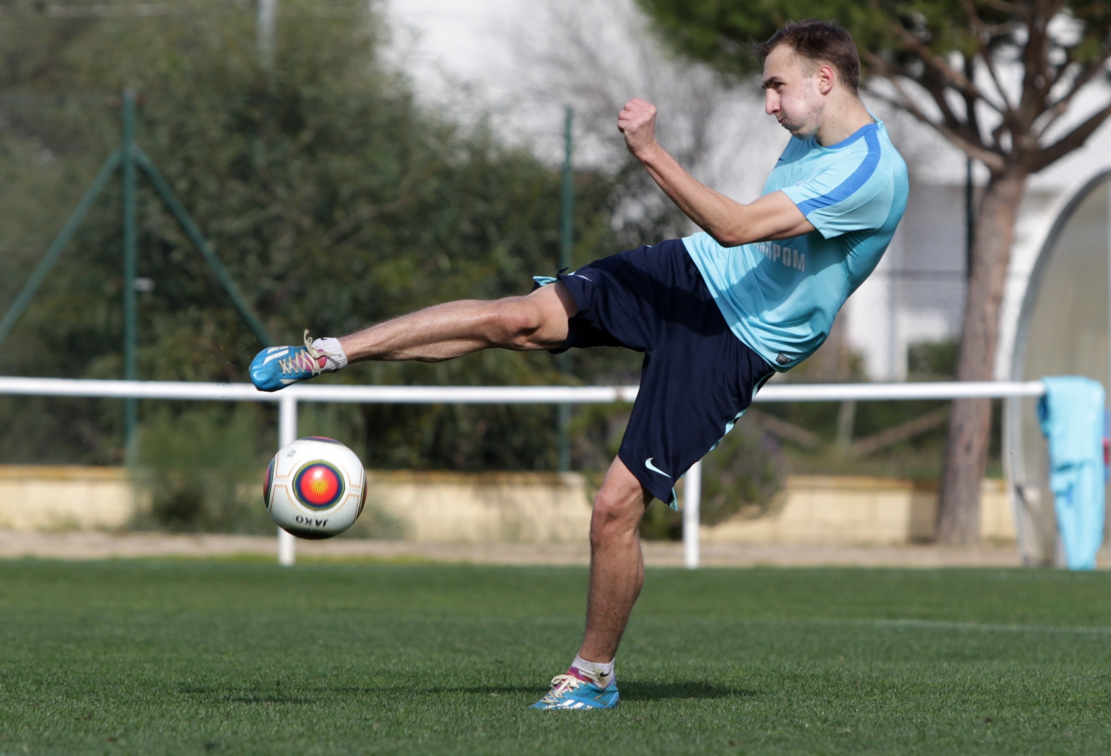 Тренировка «Зенита»-2 в Кадисе 25 января 2016 года