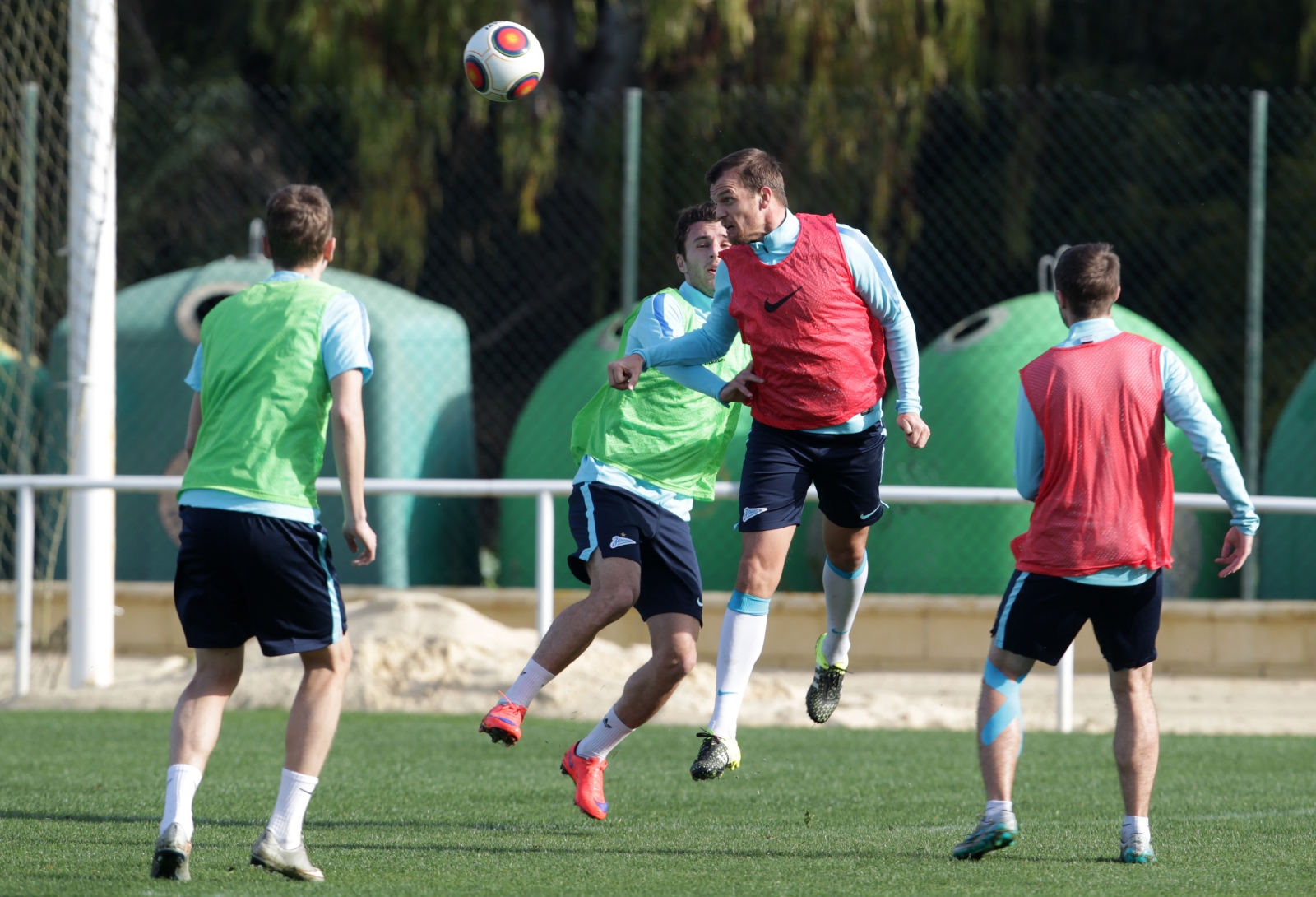 Тренировка «Зенита»-2 в Кадисе 25 января 2016 года