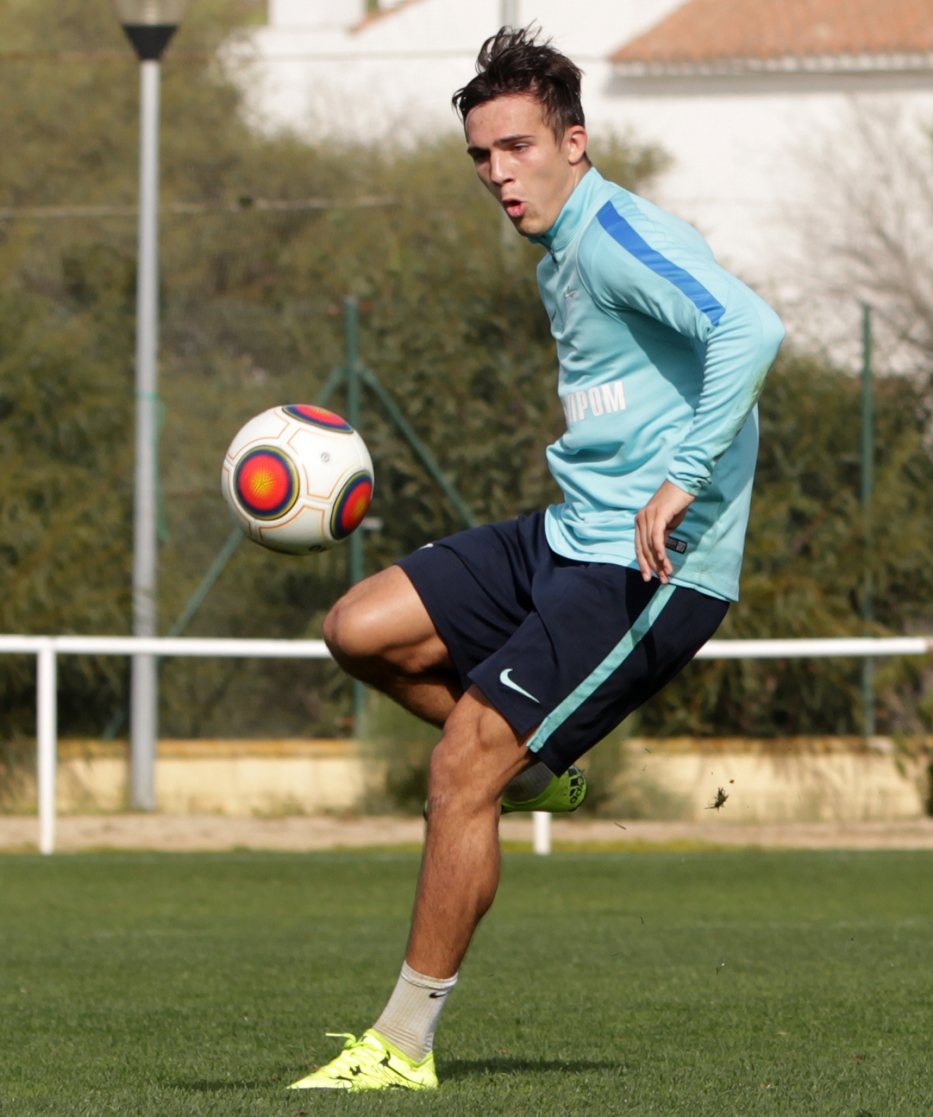 Тренировка «Зенита»-2 в Кадисе 25 января 2016 года