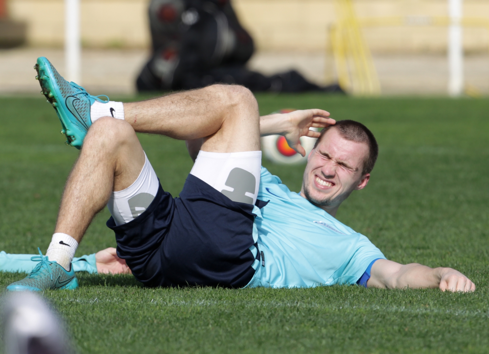 Тренировка «Зенита»-2 в Кадисе 25 января 2016 года