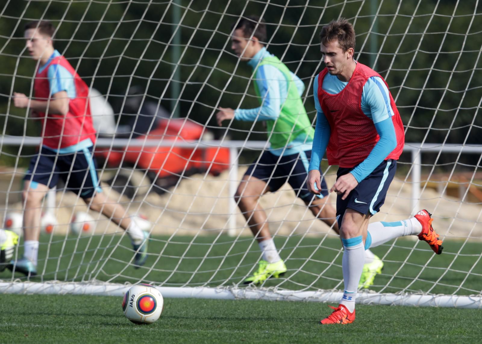 Тренировка «Зенита»-2 в Кадисе 25 января 2016 года